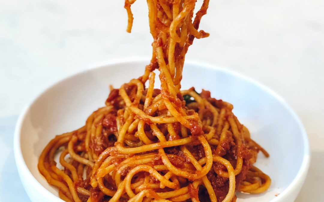 Tomato Basil Spaghetti